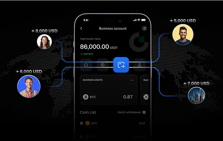 Ефективно обробляйте масові виплати, спрощуючи перекази коштів