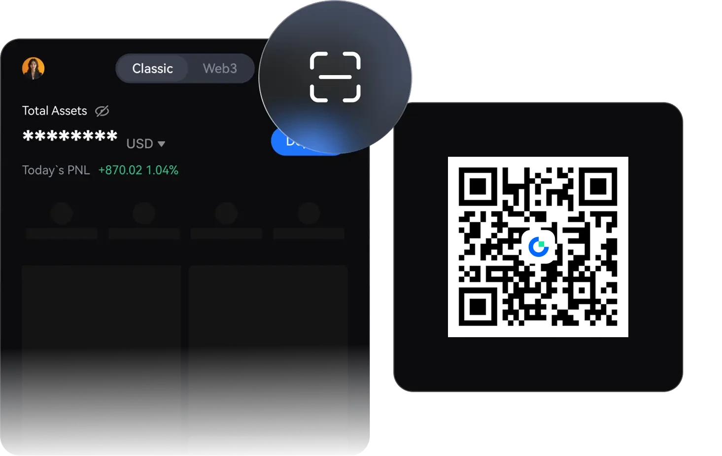 Оплата за допомогою QR-коду